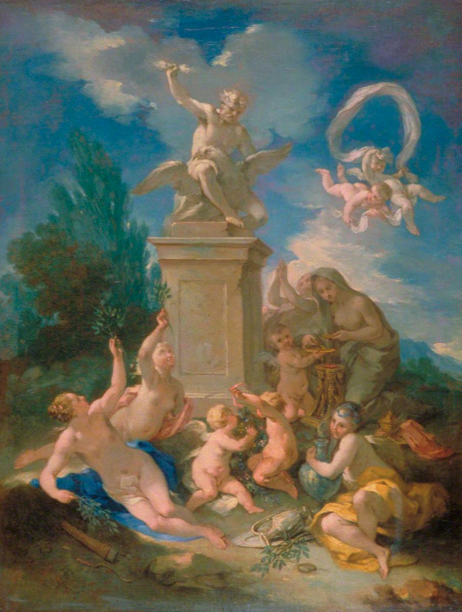 'Offering to Jupiter' by Michele Rocca (1675-1751)